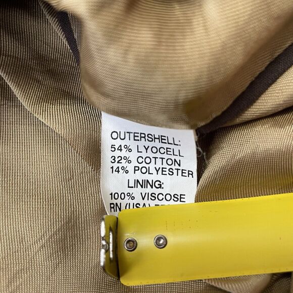 Zara Woman Jacket Womens Small Beige Khaki Casual Short Swing Buttons Chic Coat - Picture 5 of 9